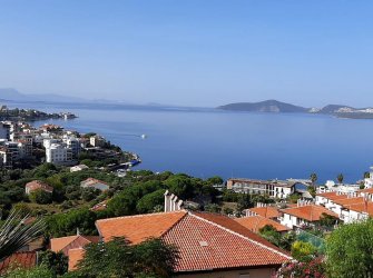 Güllük'te Deniz Manzaralı, Park İasos'ta 2+1 Satılık Daire