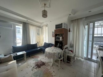 Güllük'te Denize 50m, Site İçinde Eşyalı 1+1 Daire