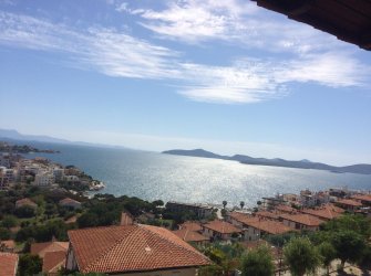 Güllük'te Deniz Manzaralı, Park İasos'ta 2+1 Satılık Daire